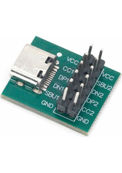 USB Type C To Dip Pcb 12 Pin Adaptör Kart