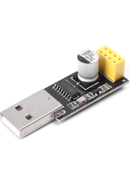 ESP8266 Esp-01 Modulü Için Pc USB Bağlantı Ayar Adaptörü CH340