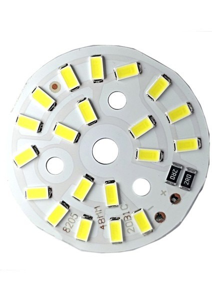 5730 5V 10W 48MM Beyaz LED Modül Aluminyum Pcb 20 LED Lamba Aydınlatma Işık