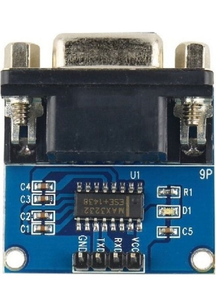 MAX3232 Db9 RS232 Ttl Uart Çevirici Modül Seri Port Arduino 3.3V