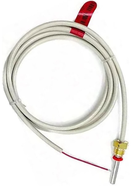 PT1000 Sıcaklık Sensörü 0C/105C Çelik Isı Probu 1.5 Metre IP68 Su Geçirmez Isıtıcı Fırın Kazan