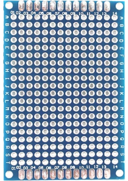 4cm x 6cm 14X20 Pcb Pertinaks Elektronik Devre Prototip Deney Kartı Fr4 Delikli Plaket