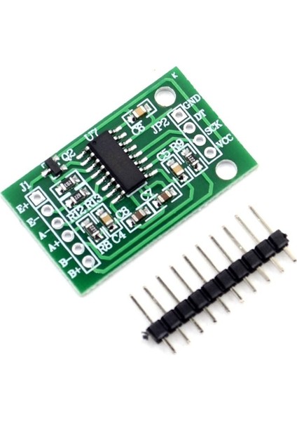 HX711 Çift Kanal Ağırlık Sensör Modülü Basınç Tartı Load Cell 24BIT Adc 128X Kazanç Pga Yükseltici