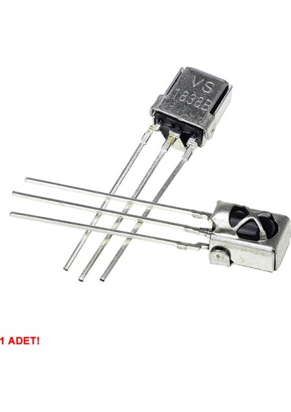 VS1838B 38KHZ Ir Alıcı Sensör Evrensel Kızıl Ötesi Kumanda Televizyon Uydu Alıcı Klima Receiver 1838 fiyatları