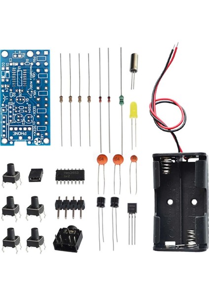 Demonte HEX3653 Stereo Fm Radyo Alıcı Modül Elektronik Eğitim Kiti Dc 1.8V-3.6V Kablosuz Dijital