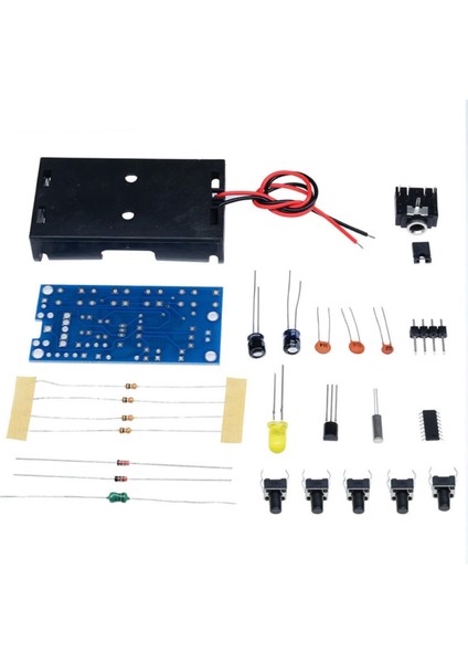 Demonte HEX3653 Stereo Fm Radyo Alıcı Modül Elektronik Eğitim Kiti Dc 1.8V-3.6V Kablosuz Dijital