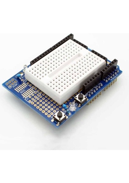 Arduino Proto Shield V5 SYB170 Mini Breadboard Uno R3 Alt Kart Prototip Genişleme Kartı 2 LED indirimleri