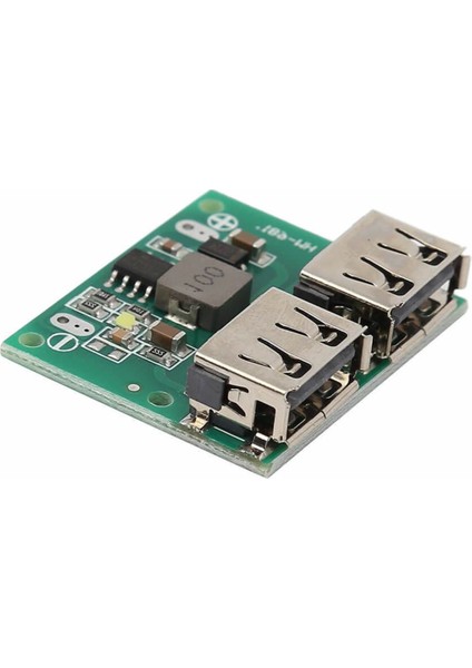 6-24V To 5V 3A Dual USB Çıkış Voltaj Düşürücü HW-681 2x USB Çıkış Şarj Taşınabilir Güç Kaynağı
