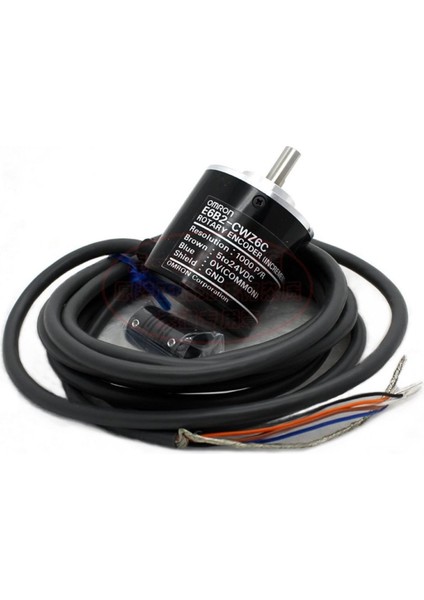 Omron E6B2-CWZ6C 1000 Pals Optik Rotary Enkoder Dc 5V/24V Döner Encoder A B Z 3 Fazlı Motor