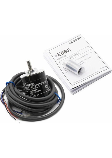 Omron E6B2-CWZ6C 1000 Pals Optik Rotary Enkoder Dc 5V/24V Döner Encoder A B Z 3 Fazlı Motor
