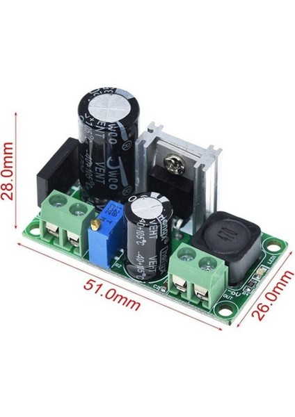 LM2596HV Ac 30V Dc 48V Güç Kaynağı Modülü Voltaj Ayarlanabilir Besleme Dc Dc Çevirici 33V 2A Power
