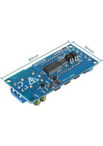 XY-LJ02 Zaman Ayarlı Röle Modül Micro USB Dc 5-30V Besleme Zamanlayıcı Gecikmeli Başlangıç 0.1sn