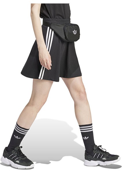 Adidas 3 S Skirt Kadın Günlük Etek IU2526 Siyah