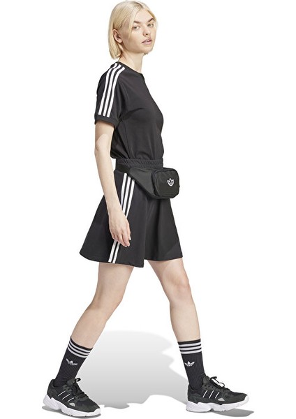 Adidas 3 S Skirt Kadın Günlük Etek IU2526 Siyah