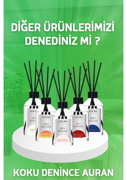 Okyanus Çubuklu Oda Kokusu Bambu Kokusu Ocean Reed Diffuser 50ml
