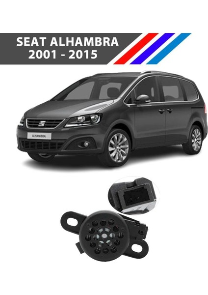 - Seat Alhambra Park Sensör Hoparlör Uyarı Zili 1 Adet 2001 - 2015 8E0919279