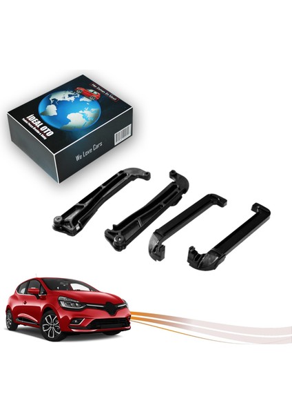 Renault Clio 2 Campus / Clio Symbol | 98-12 Sunroof Tamir Parçası 4'lü Set