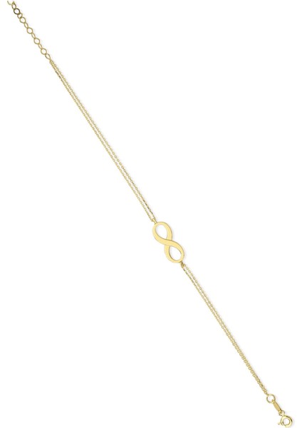 14 Ayar Altın Sonsuzluk Bileklik fiyatları