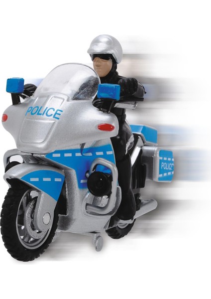 Dickie Toys Polis Motosikleti ve Aksesuarları 203341029 Gko