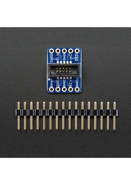 2x5 Pin 1.27MM To 2.54MM Converter Board. Adafruit 2743 Dönüştürücü Kart Pcb