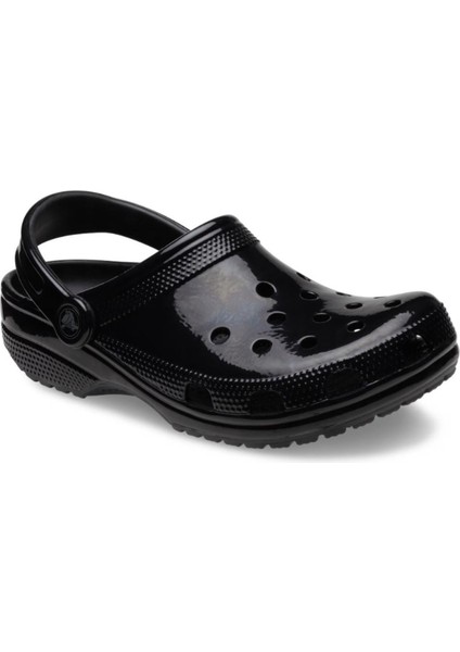 Classic High Shine Clog Unisex Terlik