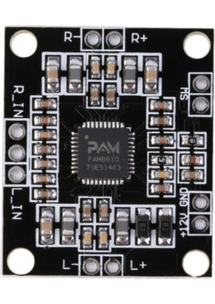 PAM8610 2X15W Stereo Ses Amfilikatörü D Class Amfi Yükseltici Uyumlu