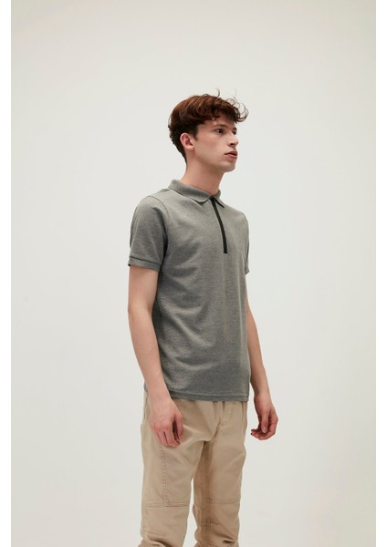 Cord Polo Lacivert Erkek Polo Tshirt