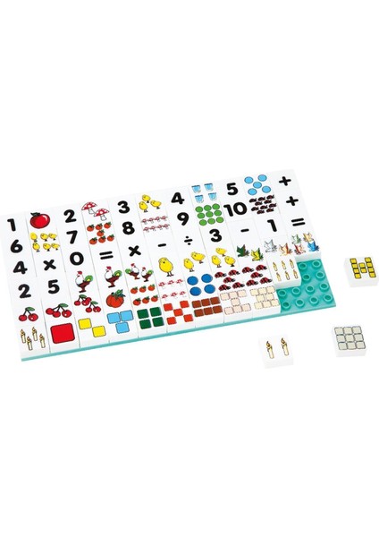 Plastik Resimli Puzzle 67 Parça - Rakamlar