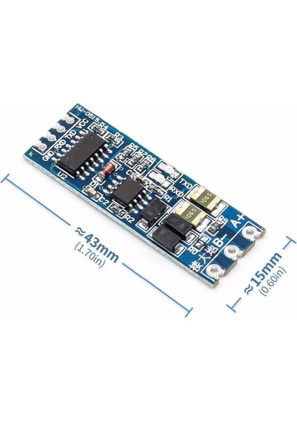 Uart Ttl To RS485 Modül Otomatik Yön Kontrol Afc Endüstriyel Tip Com Seri Port Sinyal Çevirici