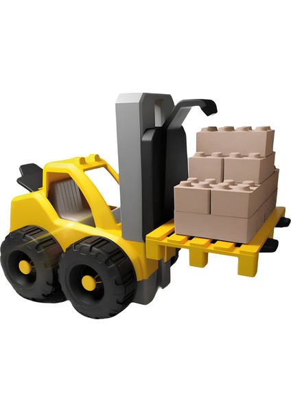 Dede Oyuncak Art Craft Forklift Operatör Temalı Kinetik Kum Seti 750 gr 03744