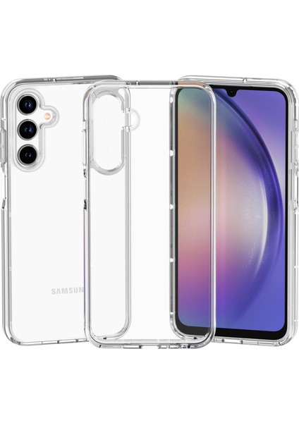 Samsung Galaxy A25 5g (Küresel) (161,0 x 76,5 x 8,3 Mm) Sert Pc + Yumuşak Tpu Çizilmez Şeffaf Kılıf Cep Telefonu Kapağı (Yurt Dışından)