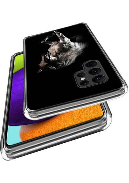 Samsung Galaxy S24 Ultra Tpu Kılıf Desenli Çizilmez Telefon Kılıfı-At (Yurt Dışından) fiyatları