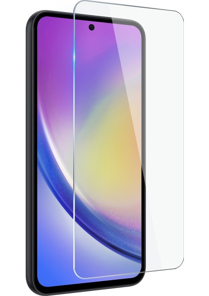 Samsung Galaxy A35 5g Temperli Cam Filmli Şeffaf Tpu Telefon Kılıfı Için (Yurt Dışından)