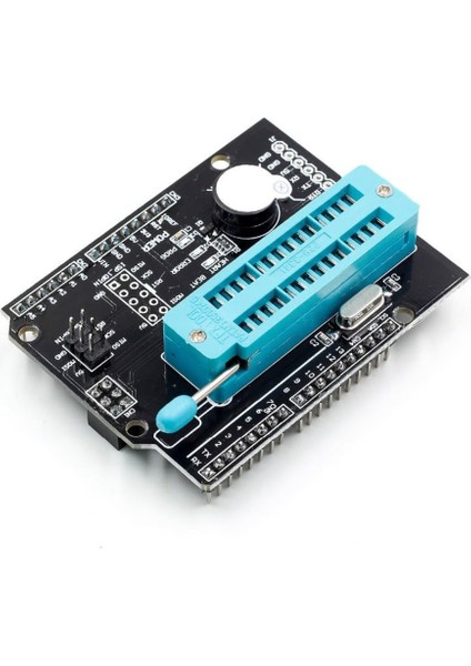 Arduino Avr Isp Programlama Shield Genişleme Kartı Zif Soket