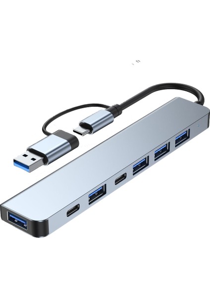 USB Yerleştirme Istasyonu Dizüstü Bilgisayar Çoklu Arayüz Hub'ı (Yurt Dışından)