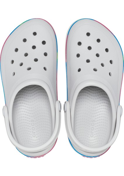 Off Court Glitter Band Clog K Çocuk Beyaz Günlük Stil Terlik 209714_1FS modelleri