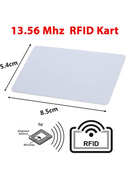 13.56MHZ Rfıd Manyetik Kart Proximity Göstergeç Kart 13.56 Mhz Kapı Geçiş Personel Takip