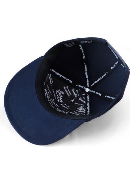 Black Börk V1 Baseball Kids King - 1 Kod Logolu Unisex Lacivert Çocuk Şapka (Cap)