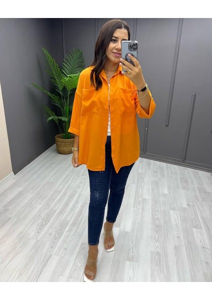 Kadın Salaş Oversize Gömlek fırsatları