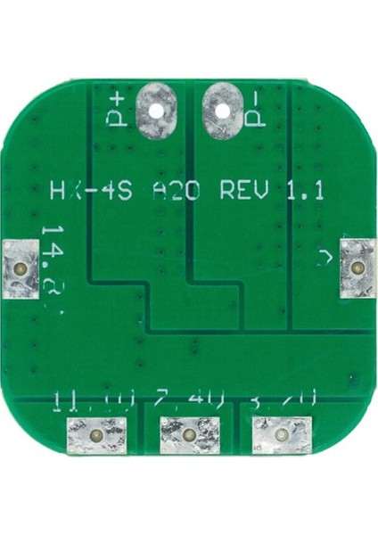 4s 20A Lityum Batarya Bms Koruma Kartı Pil Li-Ion 18650 16.8V 2