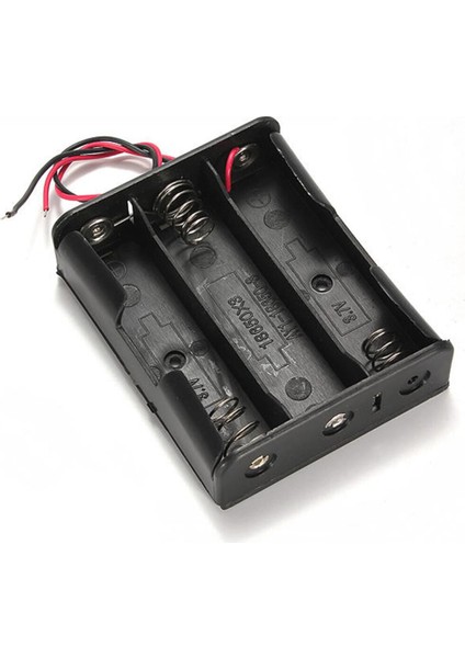18650 3lü Pil Kutusu Seri 3 Adet 11.1V Seri Lityum Lion Batarya Yuvası Mobil Güç Kaynağı Powerbank