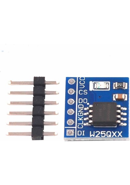Winbond W25Q64JVSIQ 64M-BIT Seri Flash Modül 3.3V Spı Hafıza Entegresi 32768 Sayfa Uniform 4kb