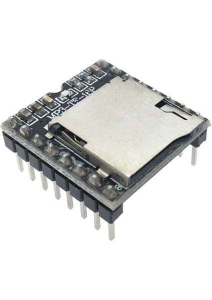 MP3-TF-16P Mini Mp3 Player Modülü Wav Ses Çalma Oynatıcı Micro Sd