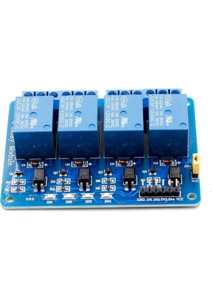 4 Kanal 12V Röle Modül -- Ac 250V 10A -- Optokuplör Izolasyon fırsatları