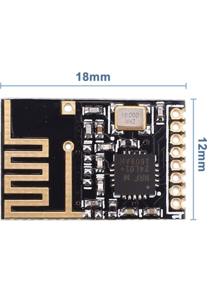 Mini Smd NRF24L01 2.4ghz Rf Haberleşme Modülü Kablosuz Tranceiver