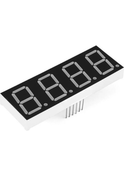 0.56" 4 Hane 7 Segment LED Ekran Kırmızı Ortak Katot 14MM 4 Digit Dijital Display Alfanümerik fırsatları