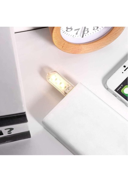 Mini USB LED Lamba 5730 Smd 3 LED Anahtarlık Portatif Taşınabilir Gece Lambası Masa Aydınl.kamp