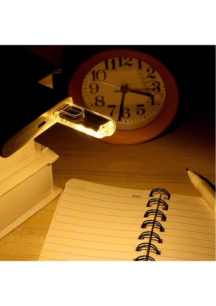 Mini USB LED Lamba 5730 Smd 3 LED Anahtarlık Portatif Taşınabilir Gece Lambası Masa Aydınl.kamp