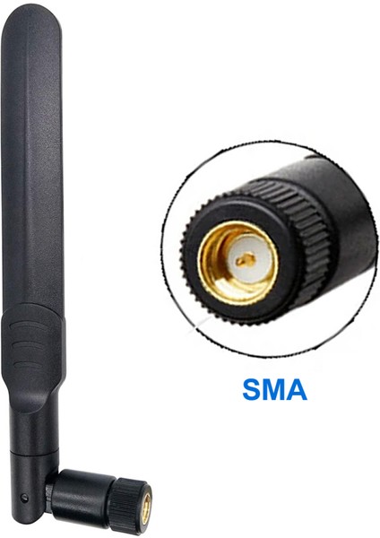 8dbi Sma Erkek Anten 2.4ghz 5.8ghz Rf Gsm Wifi Sinyal Kuvvetlendirici Anten Modem Telsiz Kablosuz