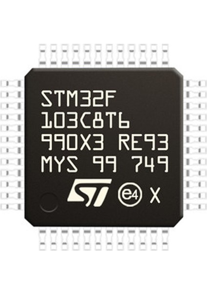 STM32F103C8T6 Microcontroller LQFP48 Arm Cortex-M3 32-Bit Mcu 64 Kbytes Flash 72 Mhz Cpu USB Can Spi